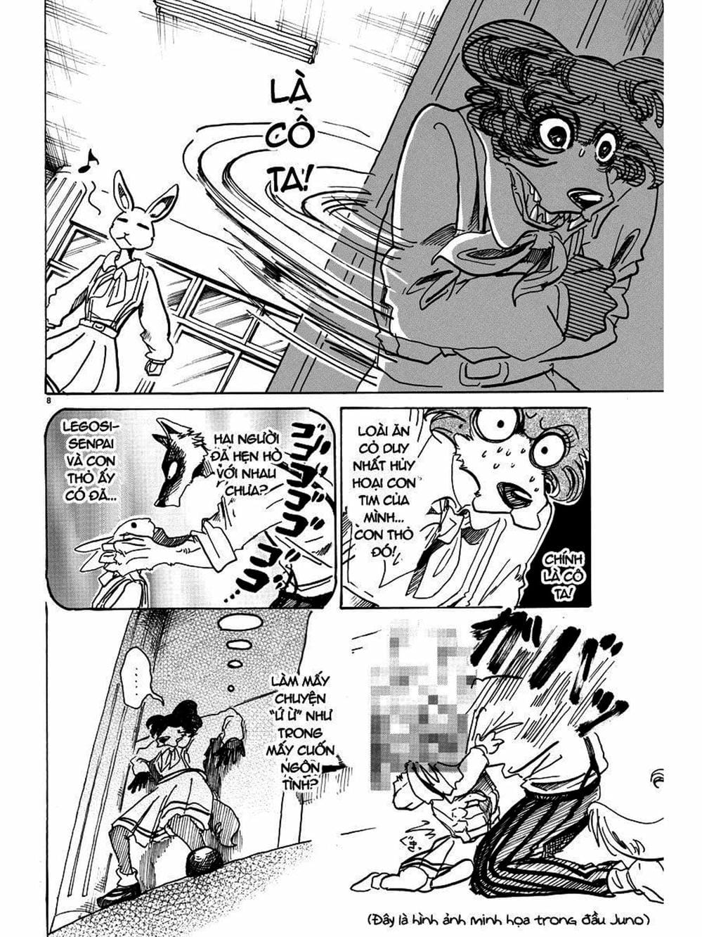 Truyện Tranh Bởi Vì Chúng Ta Đều Là Những Ngôi Sao - Beastars trang 10