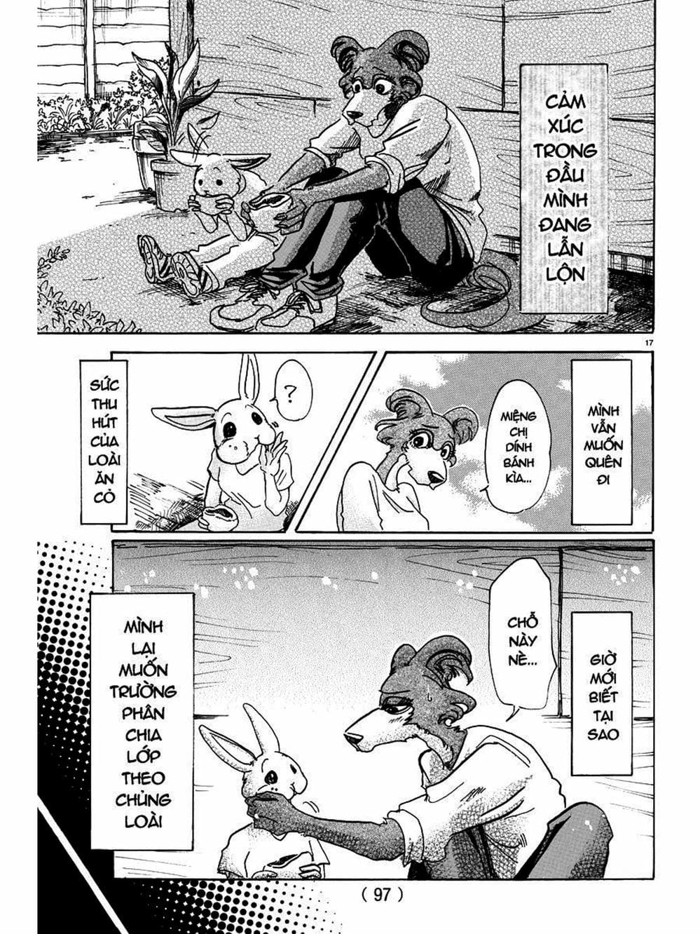 Truyện Tranh Bởi Vì Chúng Ta Đều Là Những Ngôi Sao - Beastars trang 10