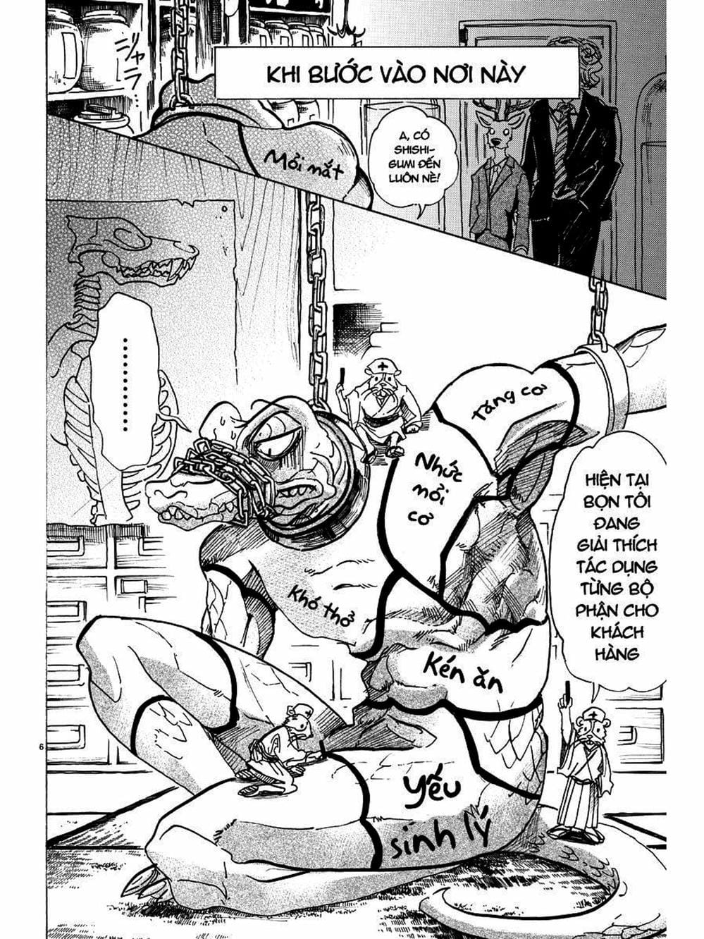 Truyện Tranh Bởi Vì Chúng Ta Đều Là Những Ngôi Sao - Beastars trang 10