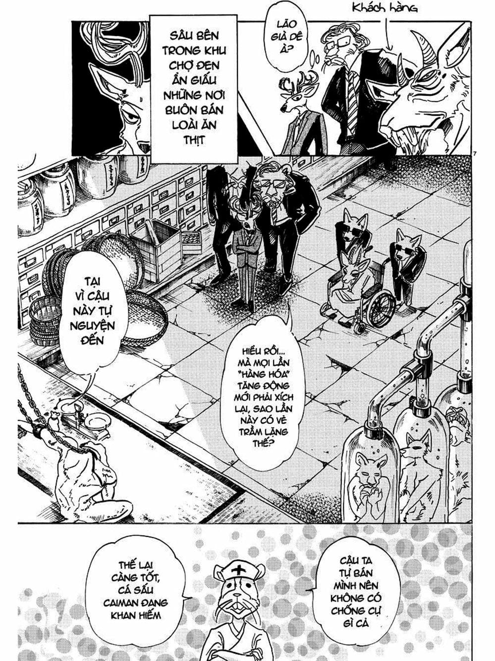 Truyện Tranh Bởi Vì Chúng Ta Đều Là Những Ngôi Sao - Beastars trang 10