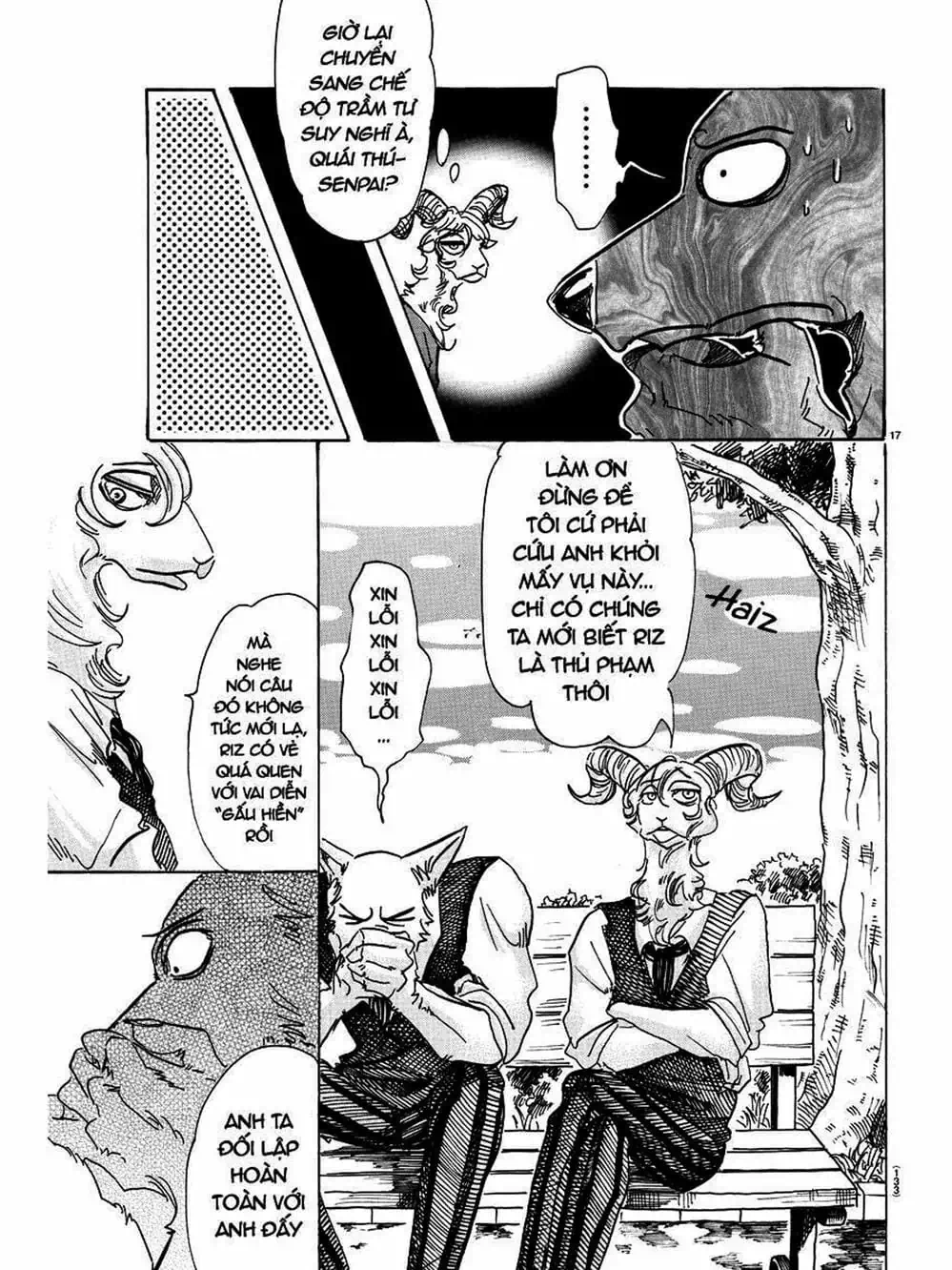 Truyện Tranh Bởi Vì Chúng Ta Đều Là Những Ngôi Sao - Beastars trang 10