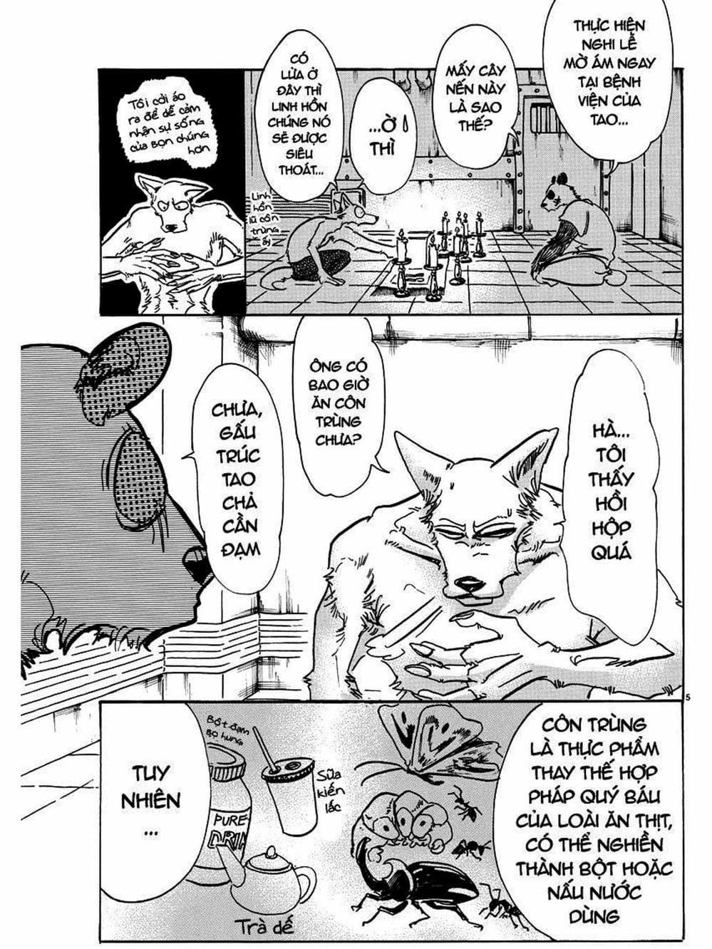 Truyện Tranh Bởi Vì Chúng Ta Đều Là Những Ngôi Sao - Beastars trang 10