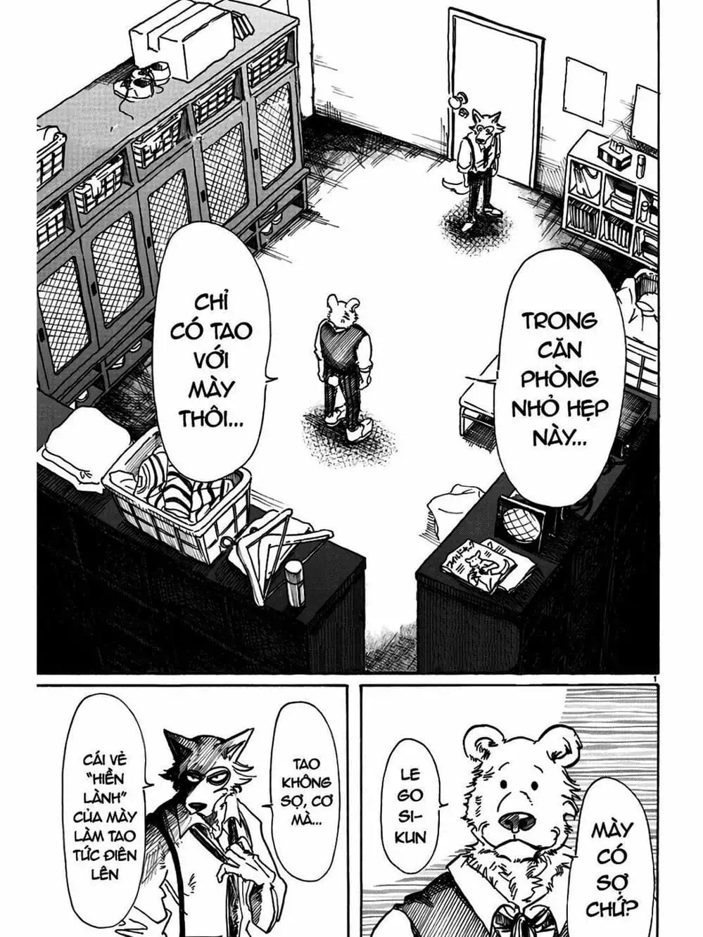 Truyện Tranh Bởi Vì Chúng Ta Đều Là Những Ngôi Sao - Beastars trang 10