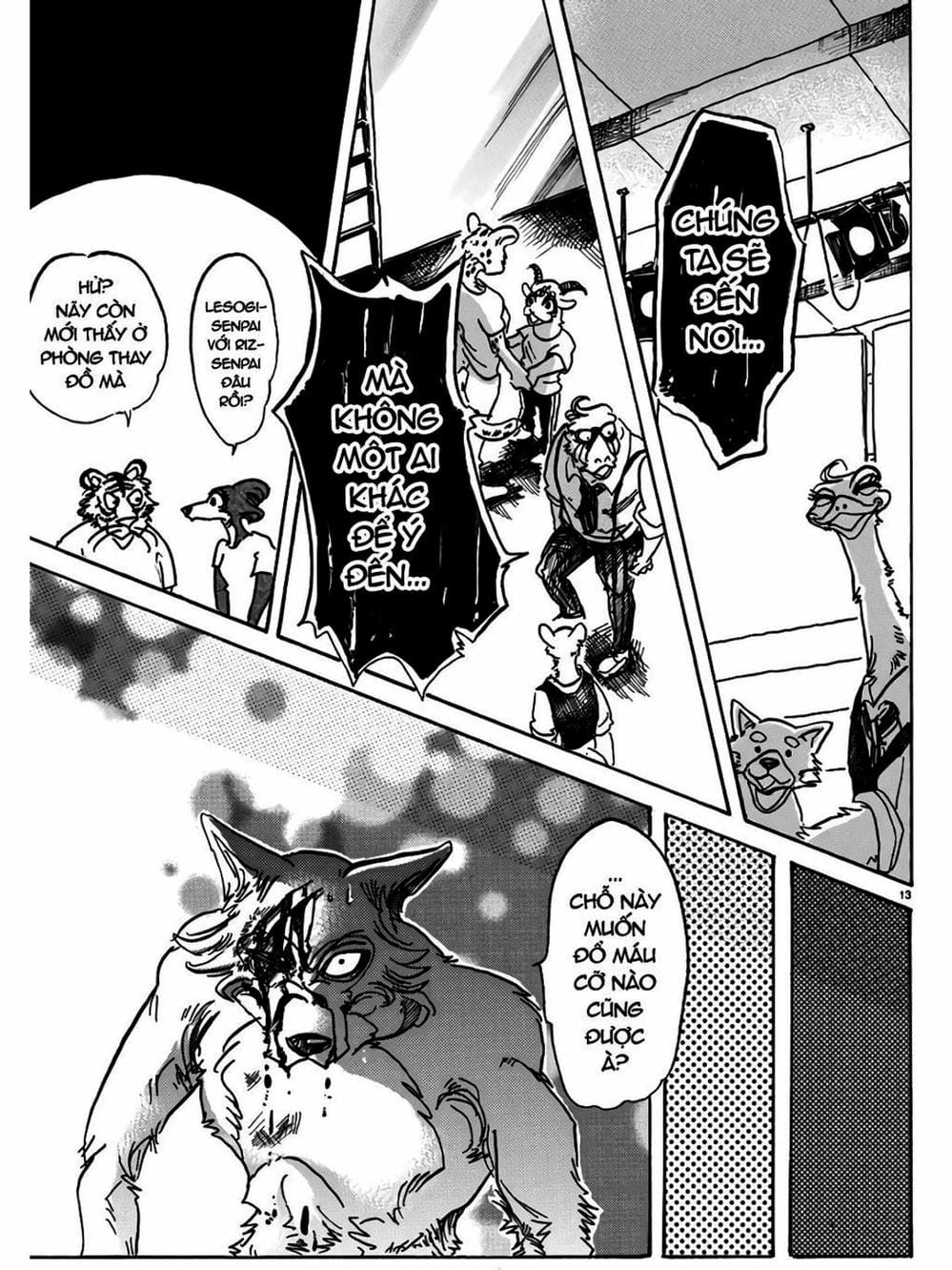 Truyện Tranh Bởi Vì Chúng Ta Đều Là Những Ngôi Sao - Beastars trang 10