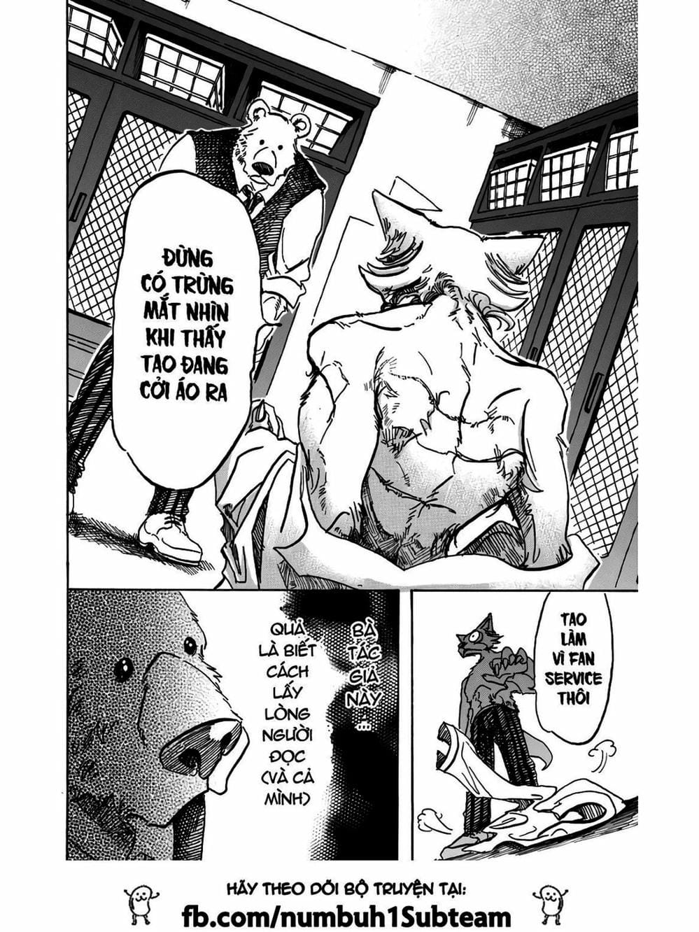 Truyện Tranh Bởi Vì Chúng Ta Đều Là Những Ngôi Sao - Beastars trang 10
