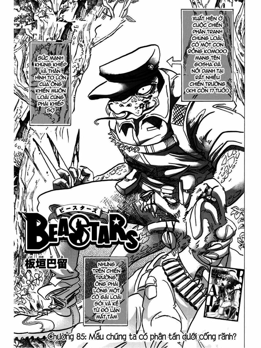 Truyện Tranh Bởi Vì Chúng Ta Đều Là Những Ngôi Sao - Beastars trang 10