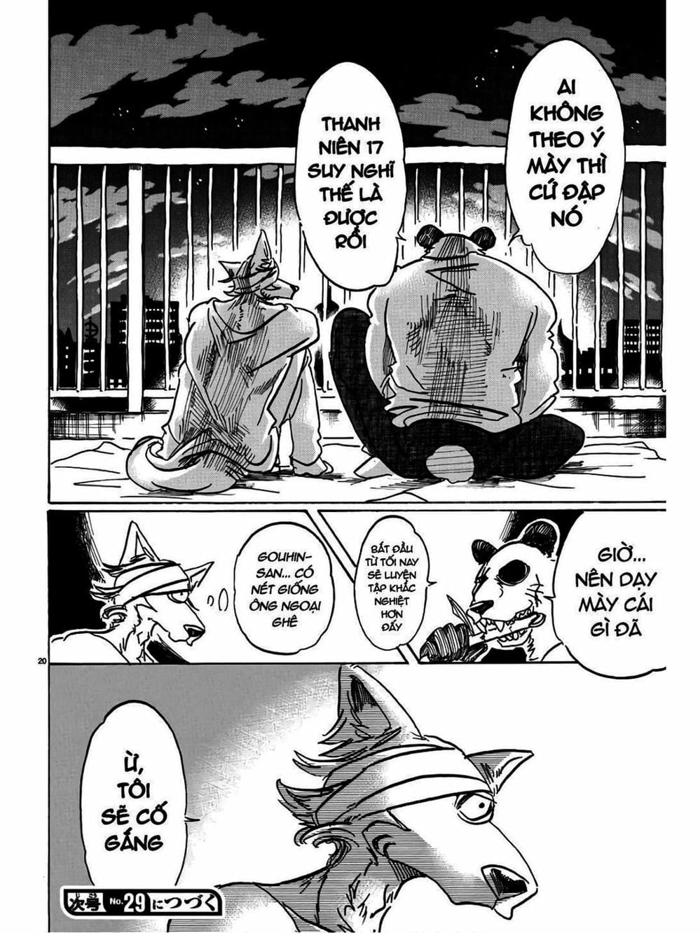 Truyện Tranh Bởi Vì Chúng Ta Đều Là Những Ngôi Sao - Beastars trang 10