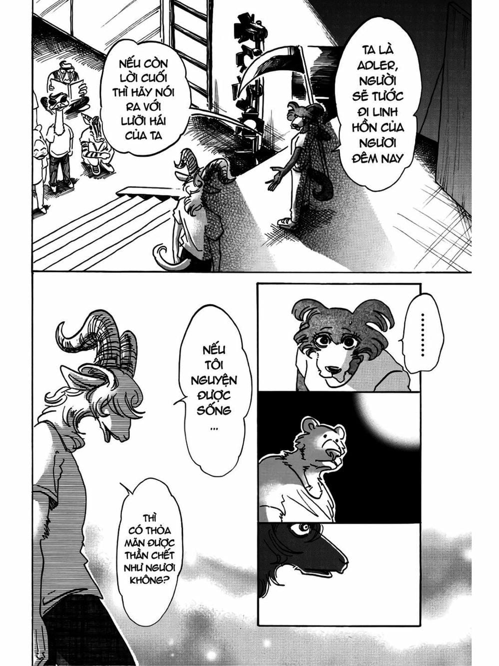 Truyện Tranh Bởi Vì Chúng Ta Đều Là Những Ngôi Sao - Beastars trang 10