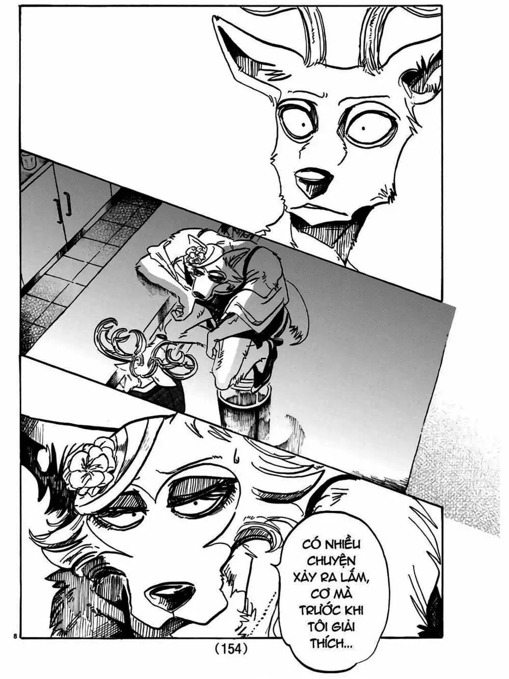 Truyện Tranh Bởi Vì Chúng Ta Đều Là Những Ngôi Sao - Beastars trang 10