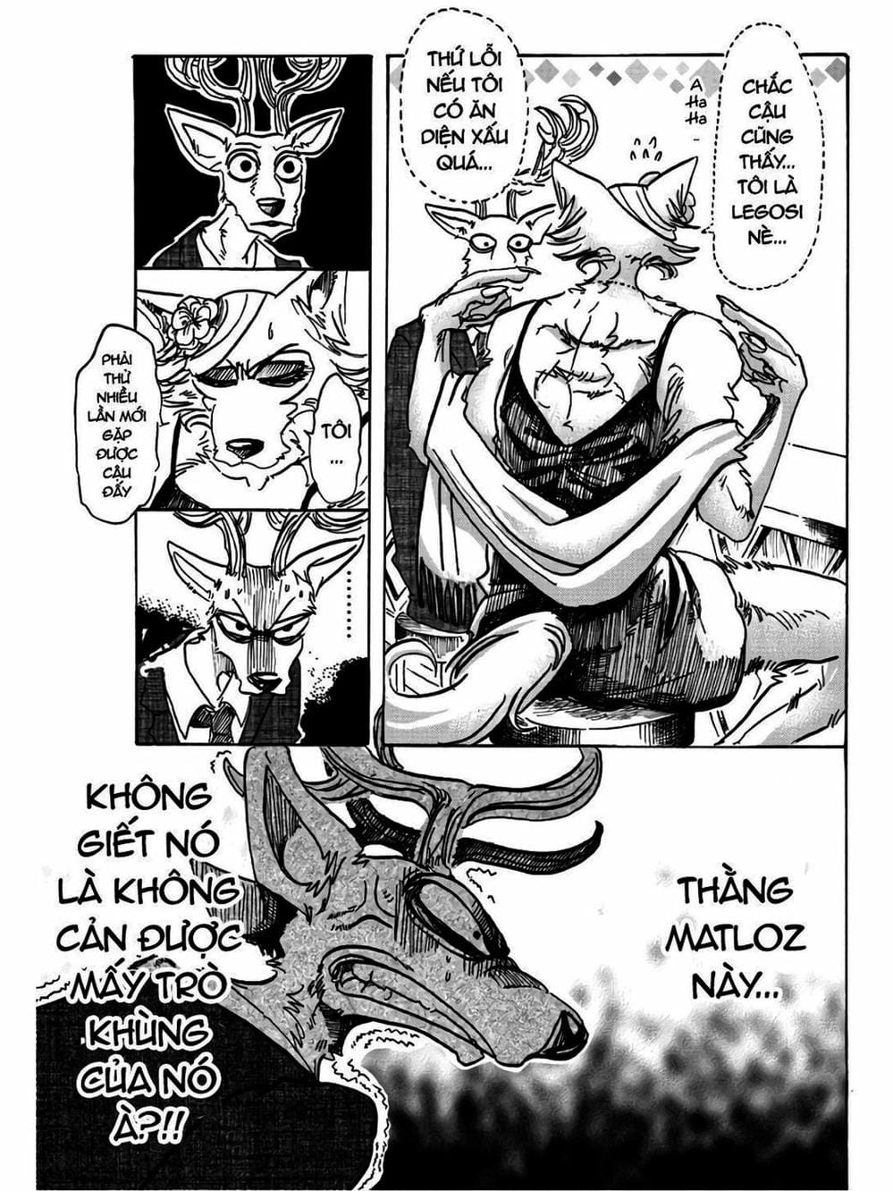 Truyện Tranh Bởi Vì Chúng Ta Đều Là Những Ngôi Sao - Beastars trang 10