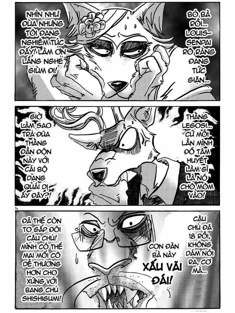 Truyện Tranh Bởi Vì Chúng Ta Đều Là Những Ngôi Sao - Beastars trang 10