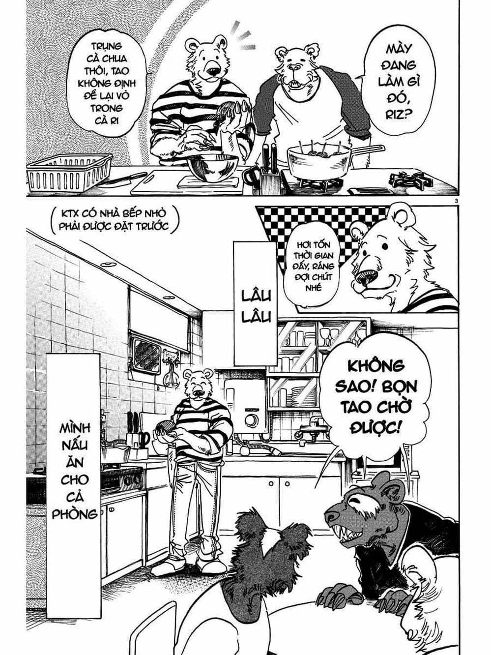 Truyện Tranh Bởi Vì Chúng Ta Đều Là Những Ngôi Sao - Beastars trang 10