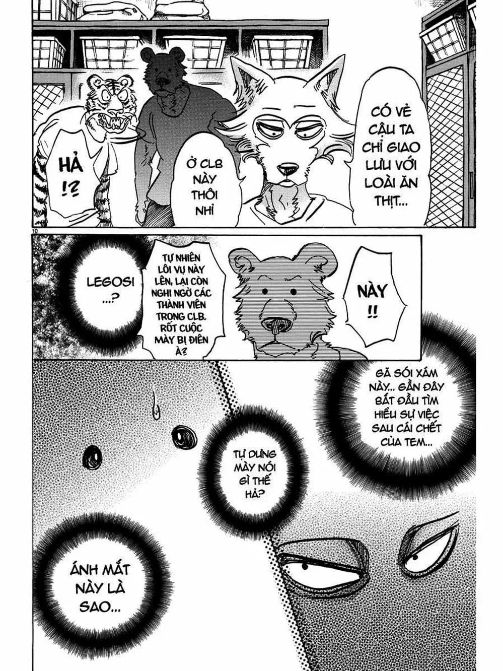 Truyện Tranh Bởi Vì Chúng Ta Đều Là Những Ngôi Sao - Beastars trang 10