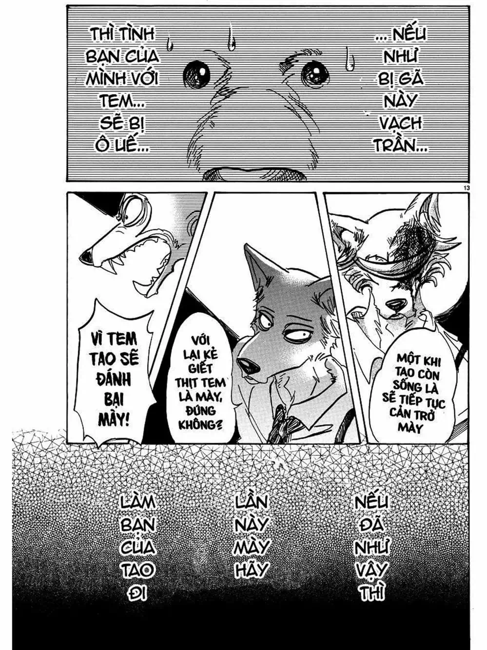 Truyện Tranh Bởi Vì Chúng Ta Đều Là Những Ngôi Sao - Beastars trang 10