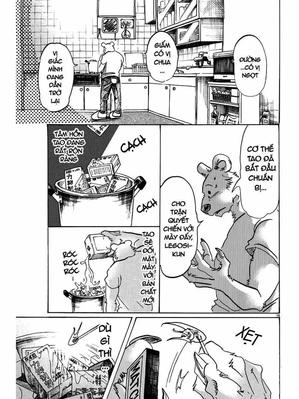 Truyện Tranh Bởi Vì Chúng Ta Đều Là Những Ngôi Sao - Beastars trang 10