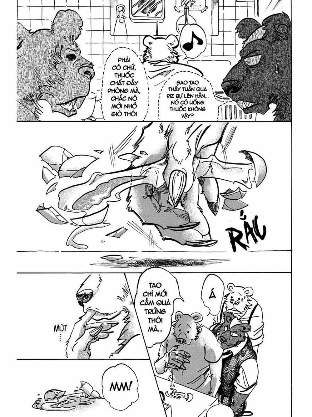 Truyện Tranh Bởi Vì Chúng Ta Đều Là Những Ngôi Sao - Beastars trang 10