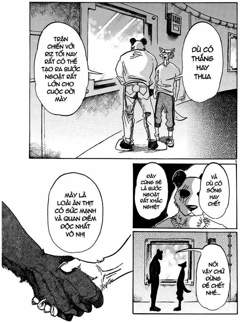 Truyện Tranh Bởi Vì Chúng Ta Đều Là Những Ngôi Sao - Beastars trang 10
