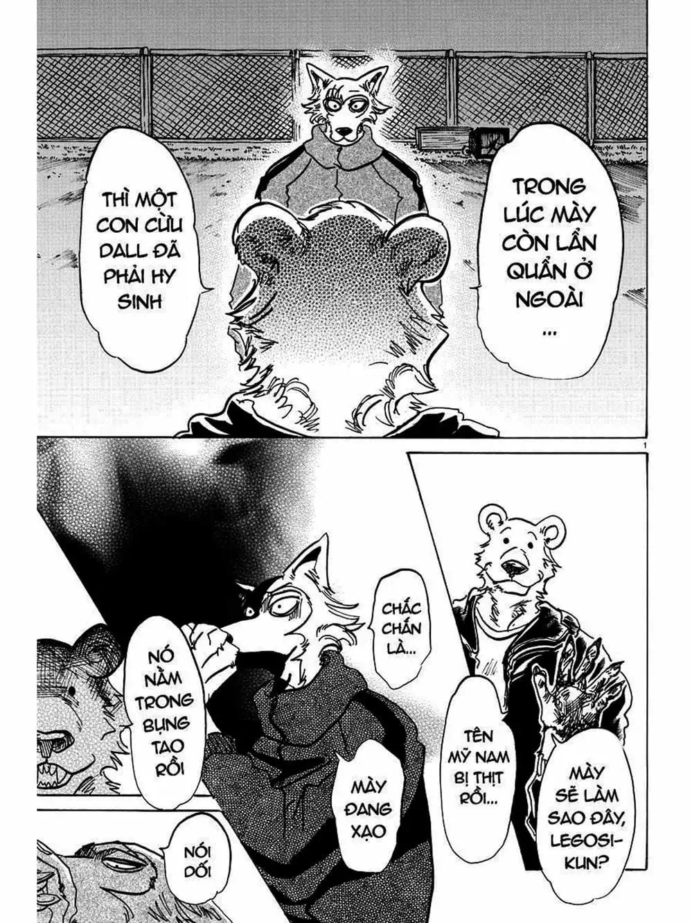 Truyện Tranh Bởi Vì Chúng Ta Đều Là Những Ngôi Sao - Beastars trang 10