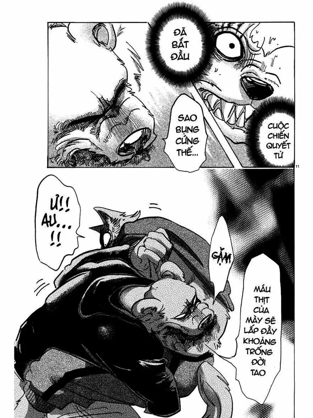 Truyện Tranh Bởi Vì Chúng Ta Đều Là Những Ngôi Sao - Beastars trang 10