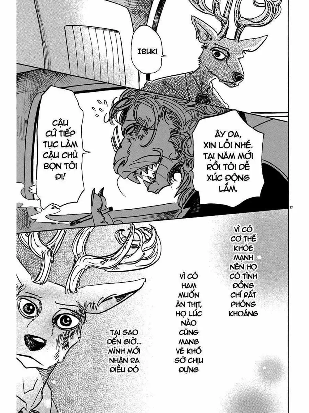 Truyện Tranh Bởi Vì Chúng Ta Đều Là Những Ngôi Sao - Beastars trang 10
