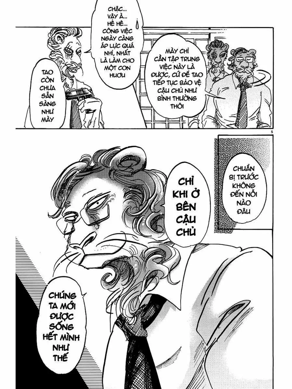Truyện Tranh Bởi Vì Chúng Ta Đều Là Những Ngôi Sao - Beastars trang 10
