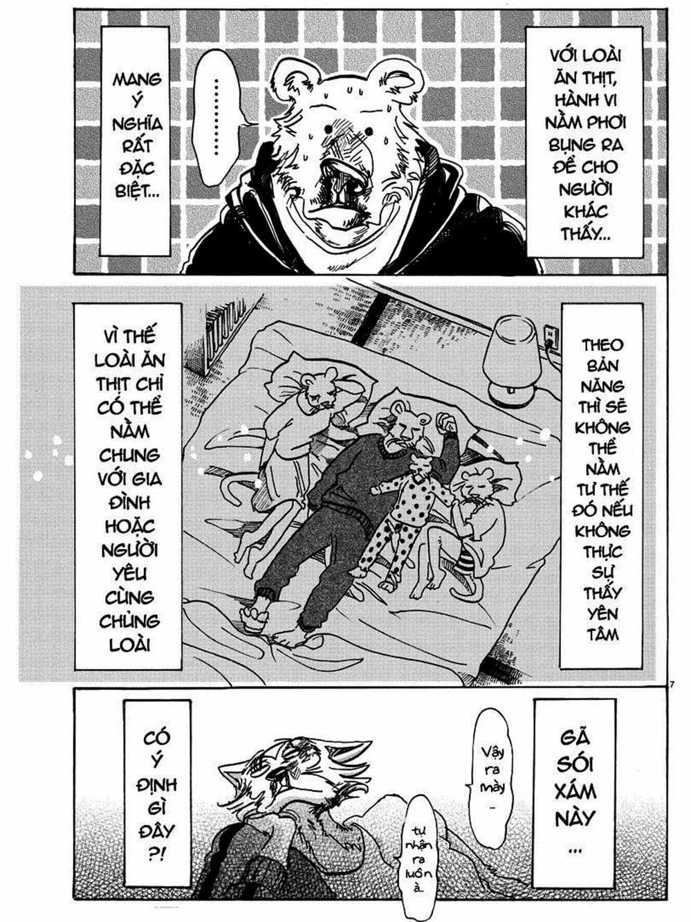 Truyện Tranh Bởi Vì Chúng Ta Đều Là Những Ngôi Sao - Beastars trang 10
