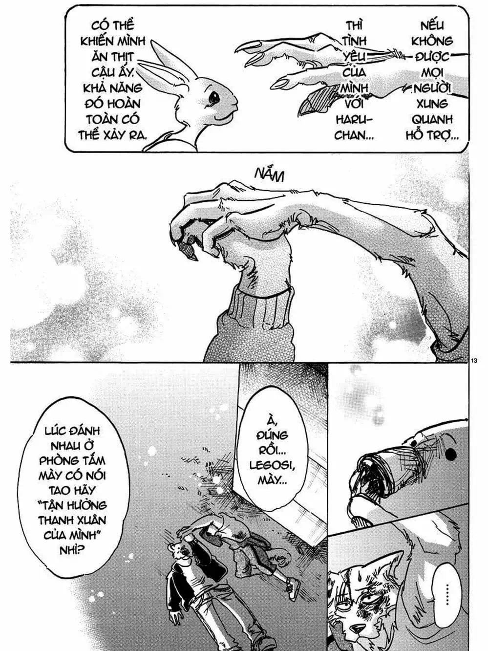 Truyện Tranh Bởi Vì Chúng Ta Đều Là Những Ngôi Sao - Beastars trang 10