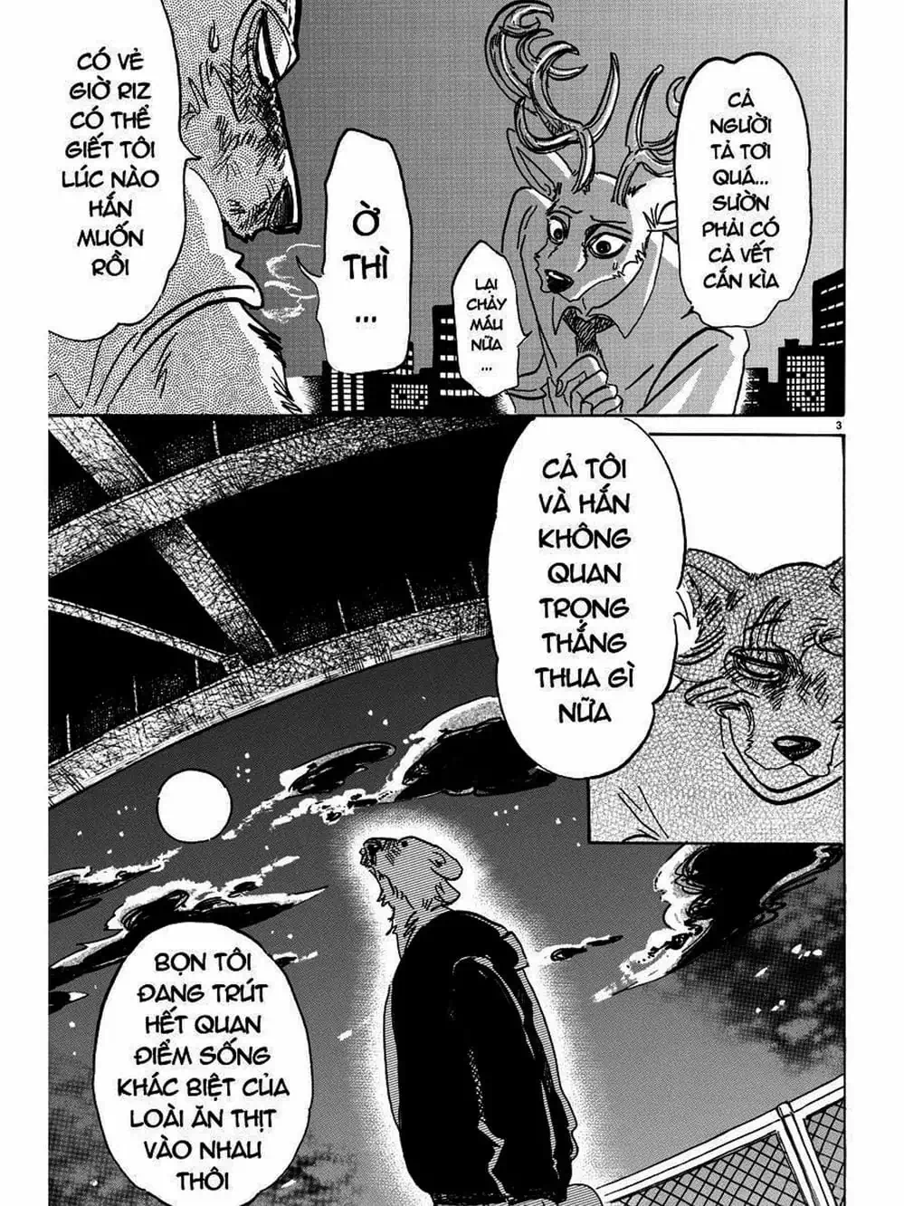 Truyện Tranh Bởi Vì Chúng Ta Đều Là Những Ngôi Sao - Beastars trang 10