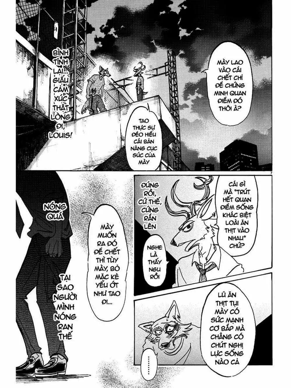 Truyện Tranh Bởi Vì Chúng Ta Đều Là Những Ngôi Sao - Beastars trang 10