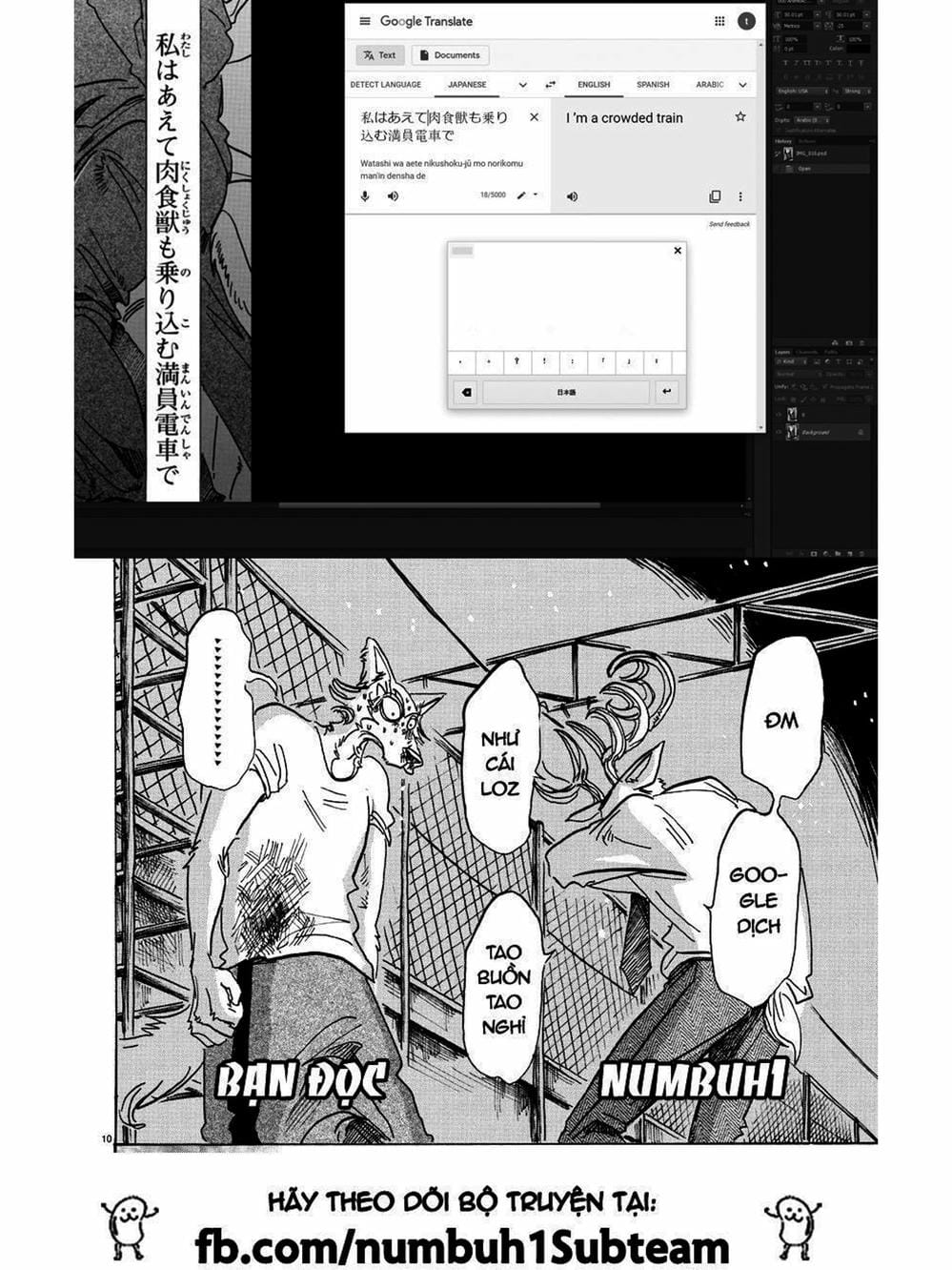 Truyện Tranh Bởi Vì Chúng Ta Đều Là Những Ngôi Sao - Beastars trang 10