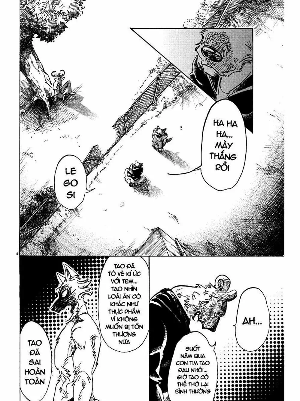 Truyện Tranh Bởi Vì Chúng Ta Đều Là Những Ngôi Sao - Beastars trang 10