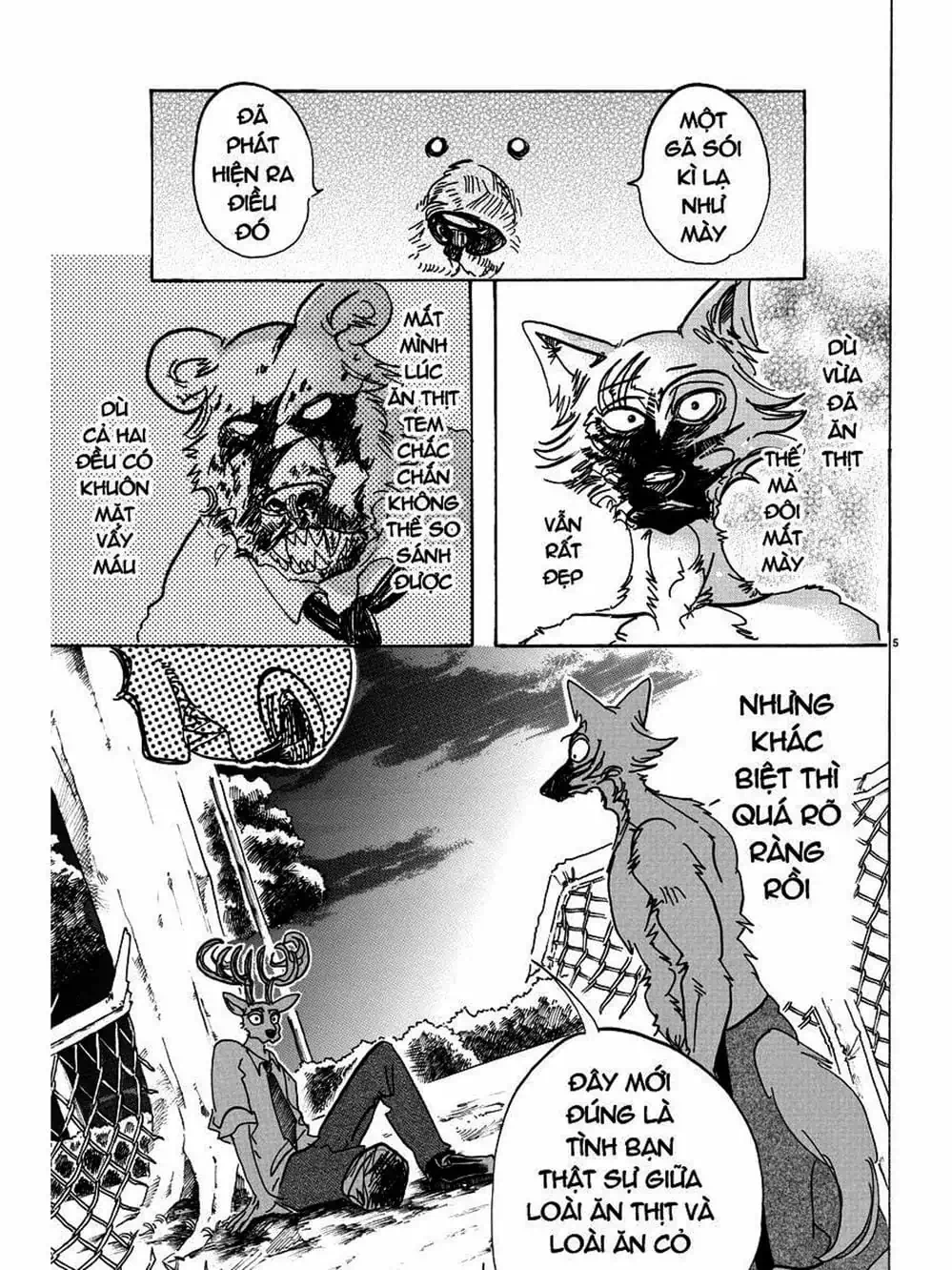 Truyện Tranh Bởi Vì Chúng Ta Đều Là Những Ngôi Sao - Beastars trang 10
