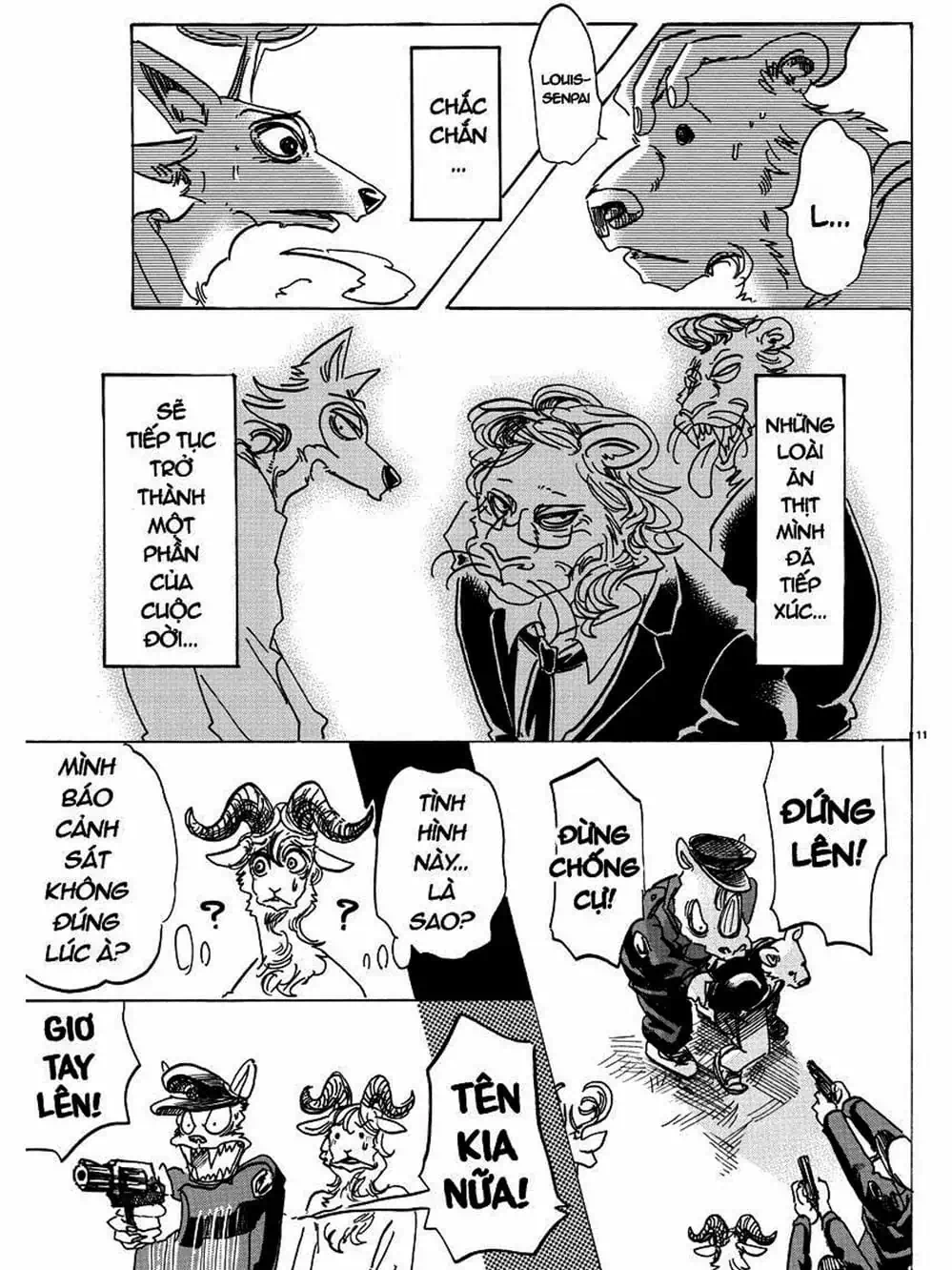 Truyện Tranh Bởi Vì Chúng Ta Đều Là Những Ngôi Sao - Beastars trang 10