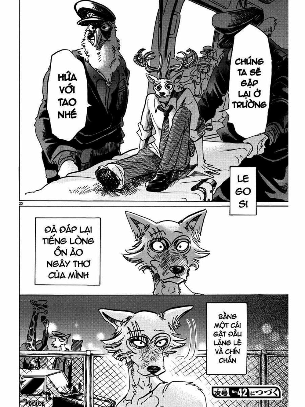 Truyện Tranh Bởi Vì Chúng Ta Đều Là Những Ngôi Sao - Beastars trang 10