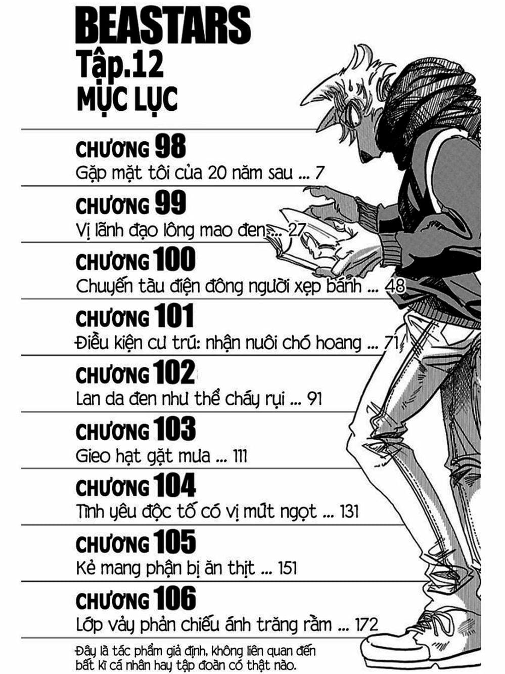 Truyện Tranh Bởi Vì Chúng Ta Đều Là Những Ngôi Sao - Beastars trang 10