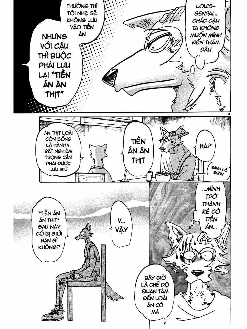 Truyện Tranh Bởi Vì Chúng Ta Đều Là Những Ngôi Sao - Beastars trang 10