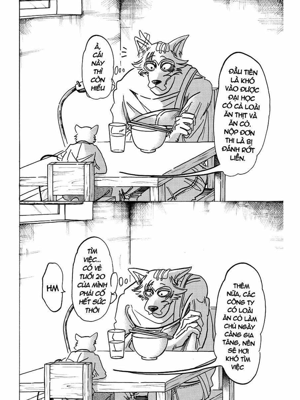 Truyện Tranh Bởi Vì Chúng Ta Đều Là Những Ngôi Sao - Beastars trang 10