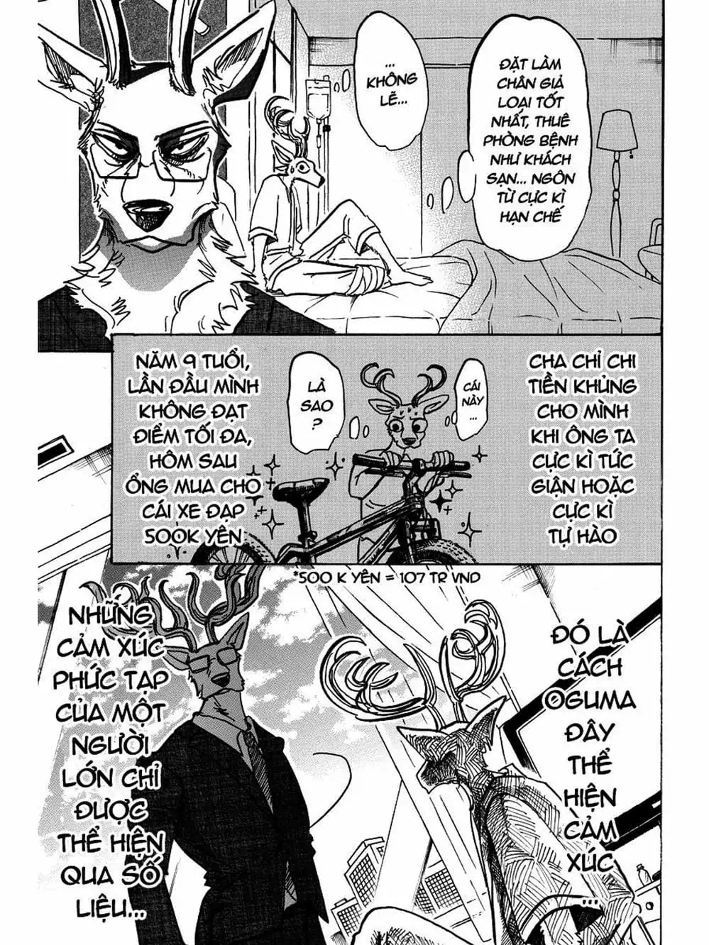 Truyện Tranh Bởi Vì Chúng Ta Đều Là Những Ngôi Sao - Beastars trang 10