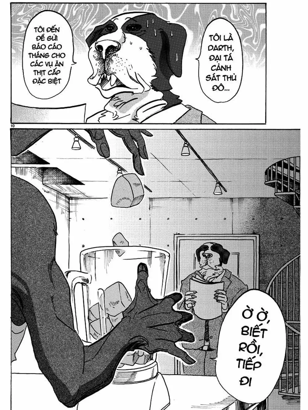 Truyện Tranh Bởi Vì Chúng Ta Đều Là Những Ngôi Sao - Beastars trang 10