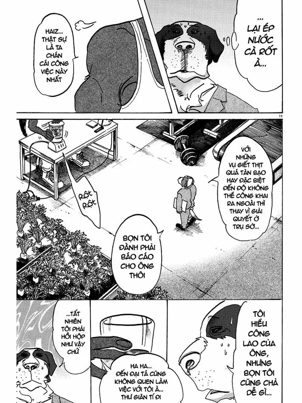 Truyện Tranh Bởi Vì Chúng Ta Đều Là Những Ngôi Sao - Beastars trang 10