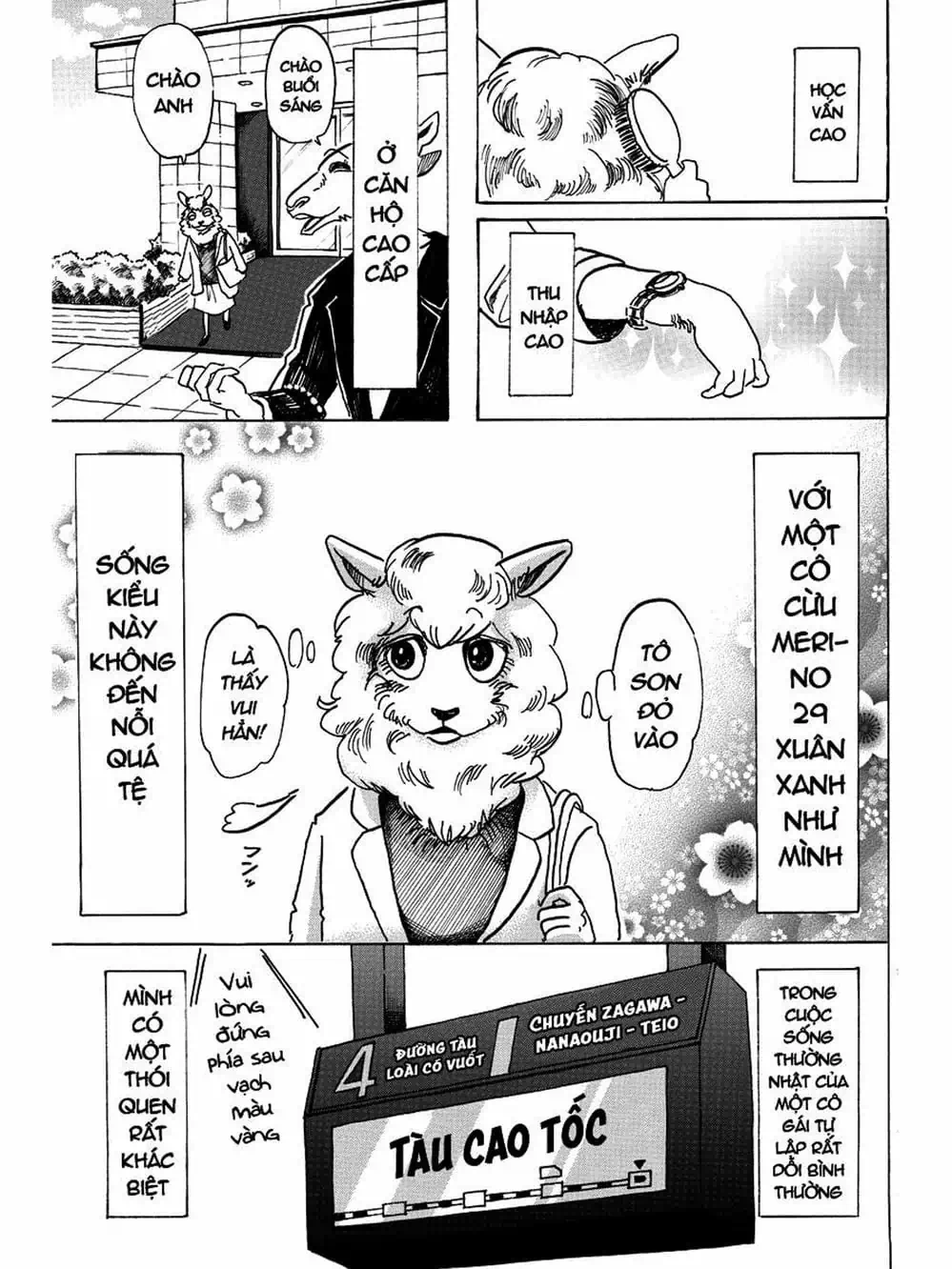 Truyện Tranh Bởi Vì Chúng Ta Đều Là Những Ngôi Sao - Beastars trang 10