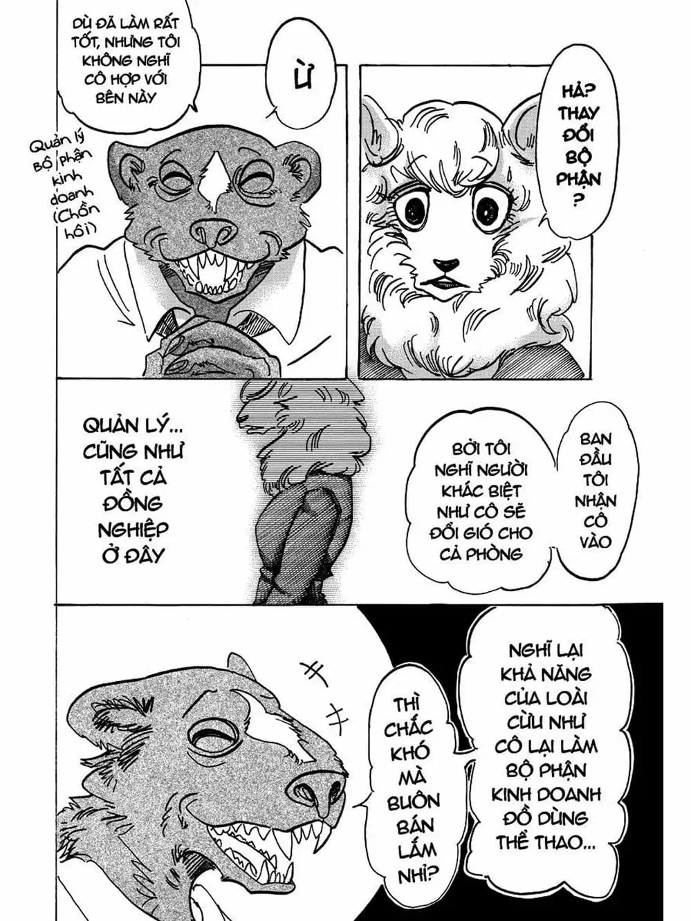 Truyện Tranh Bởi Vì Chúng Ta Đều Là Những Ngôi Sao - Beastars trang 10