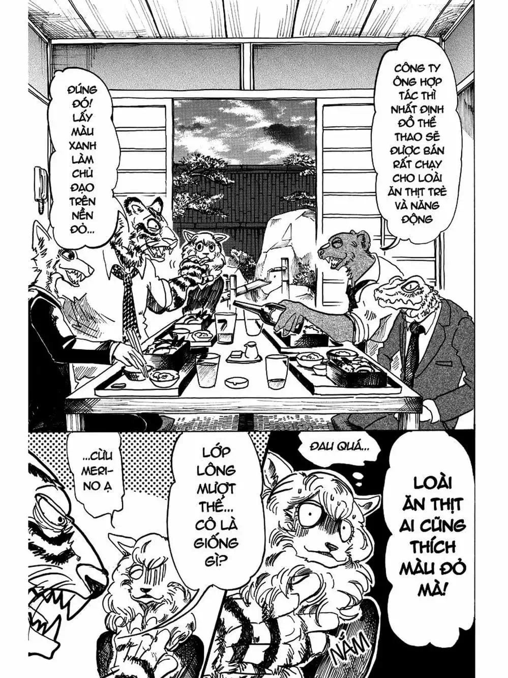 Truyện Tranh Bởi Vì Chúng Ta Đều Là Những Ngôi Sao - Beastars trang 10