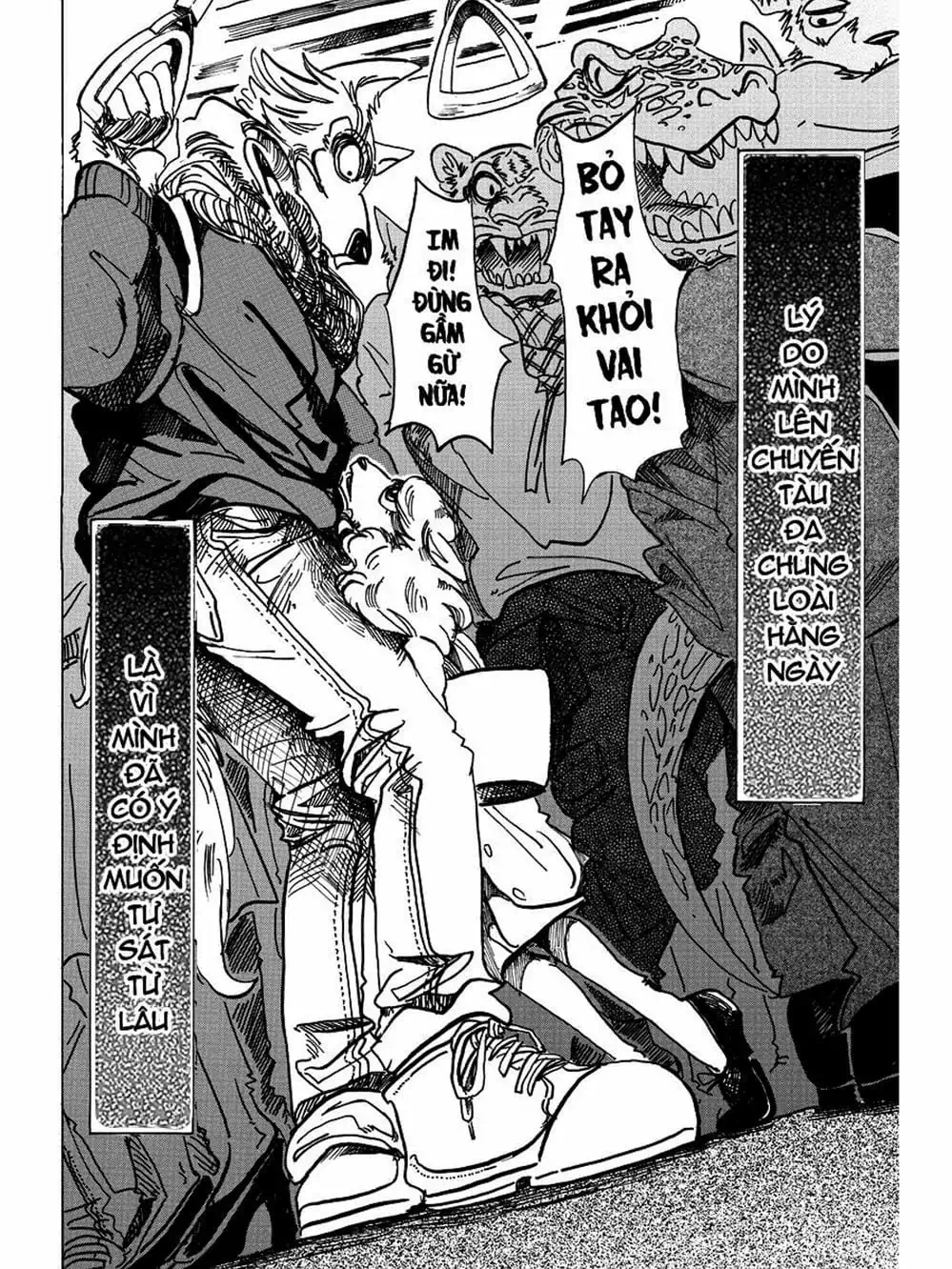 Truyện Tranh Bởi Vì Chúng Ta Đều Là Những Ngôi Sao - Beastars trang 10