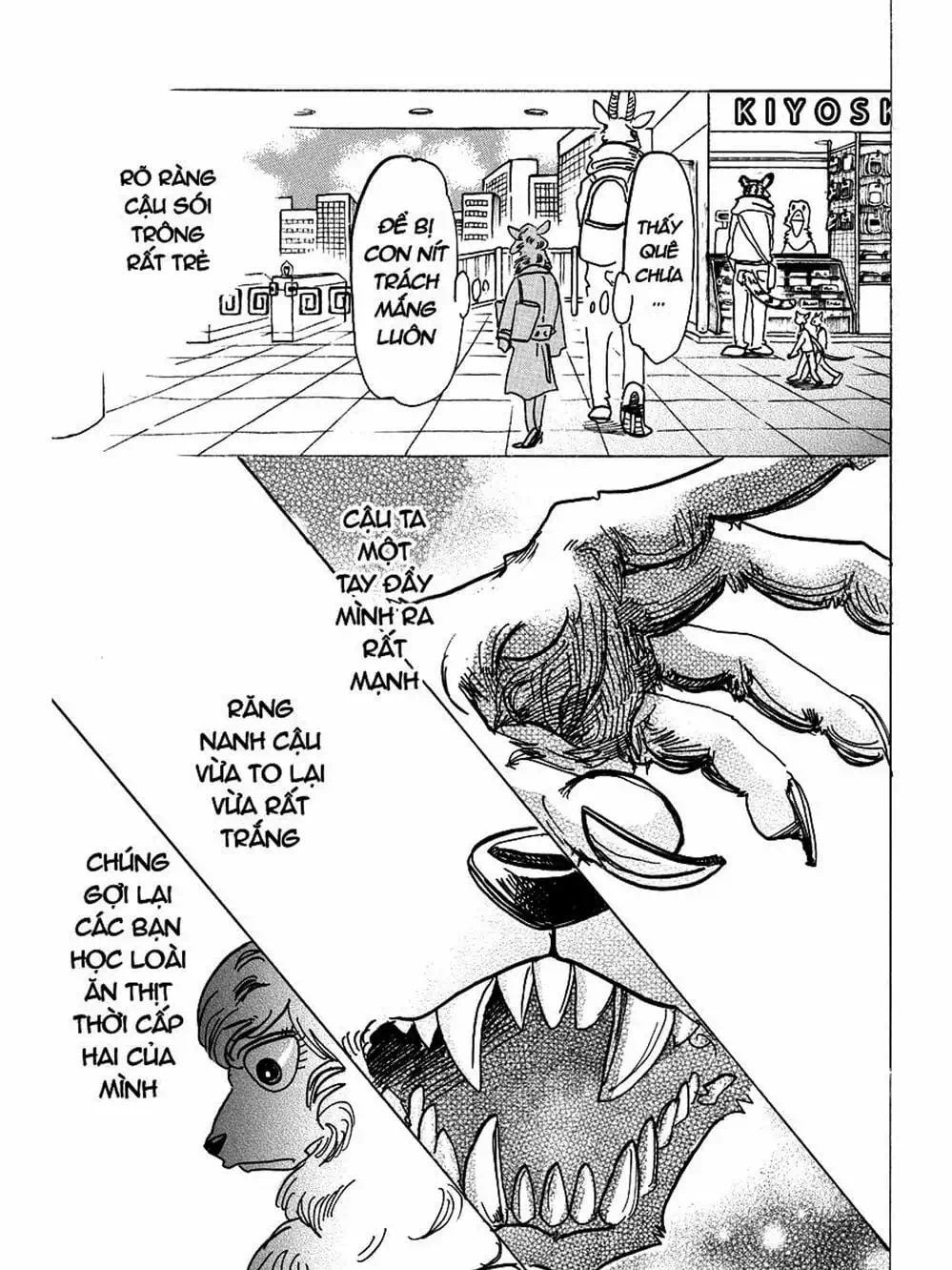 Truyện Tranh Bởi Vì Chúng Ta Đều Là Những Ngôi Sao - Beastars trang 10