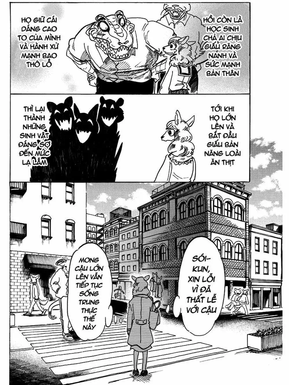 Truyện Tranh Bởi Vì Chúng Ta Đều Là Những Ngôi Sao - Beastars trang 10