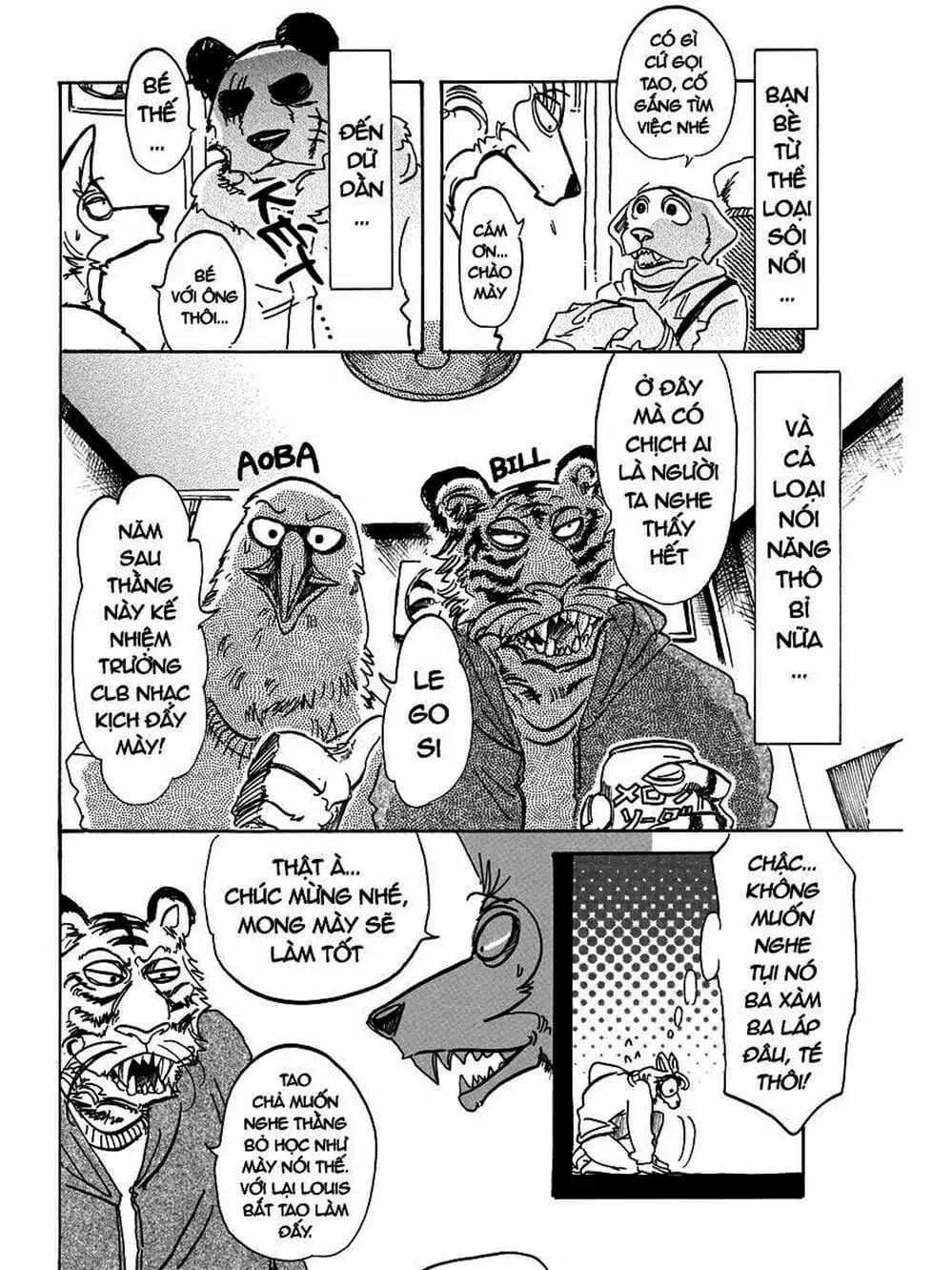 Truyện Tranh Bởi Vì Chúng Ta Đều Là Những Ngôi Sao - Beastars trang 10