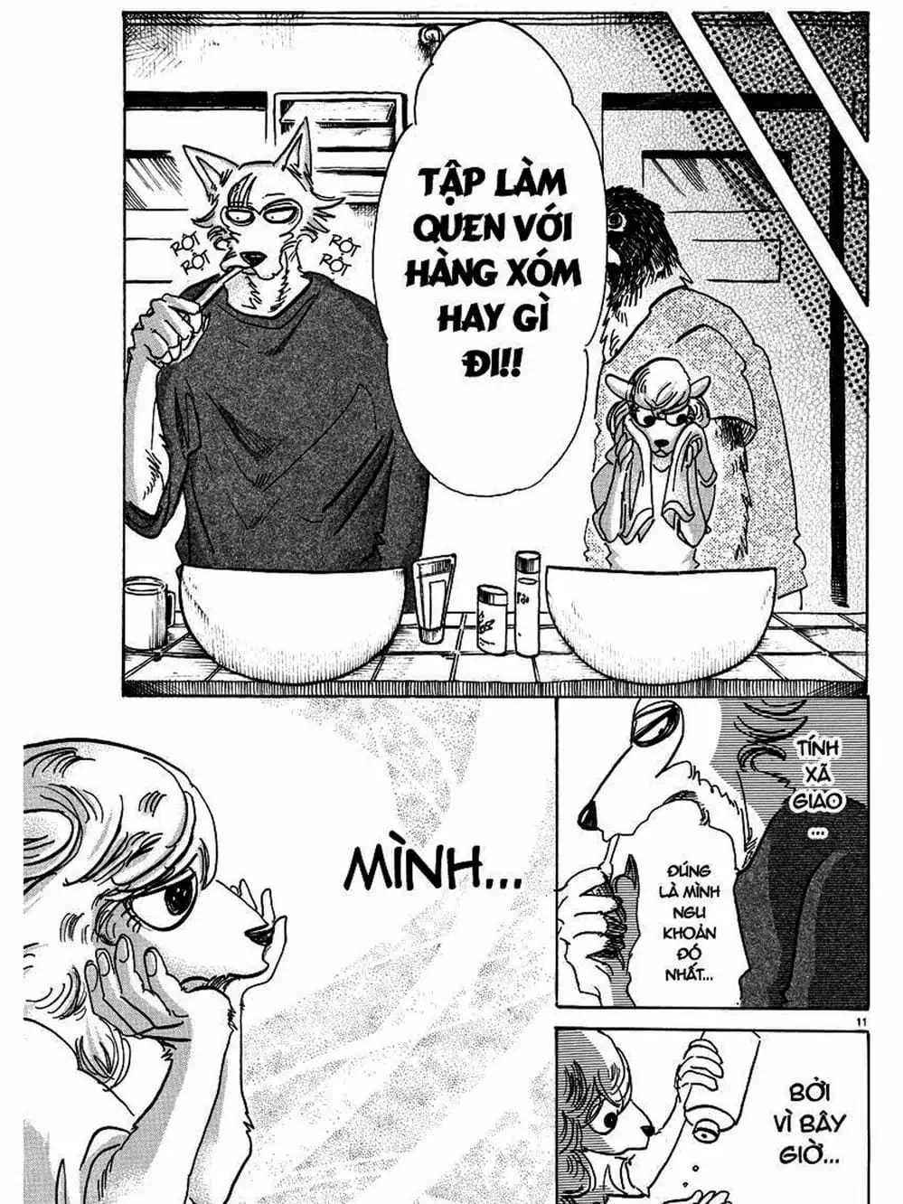 Truyện Tranh Bởi Vì Chúng Ta Đều Là Những Ngôi Sao - Beastars trang 10