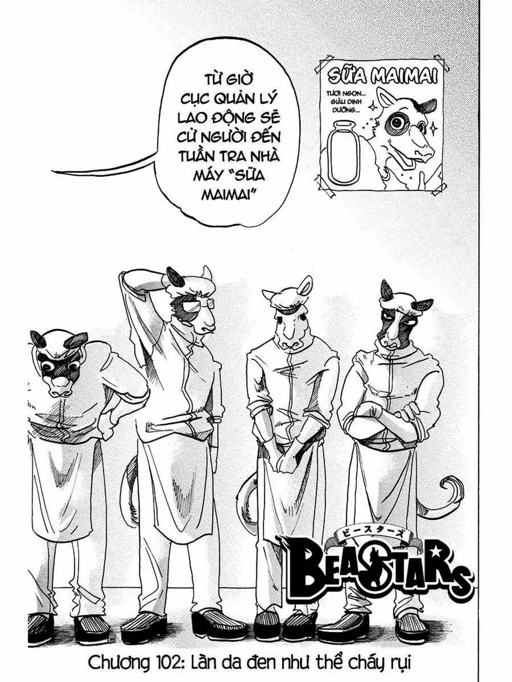 Truyện Tranh Bởi Vì Chúng Ta Đều Là Những Ngôi Sao - Beastars trang 10