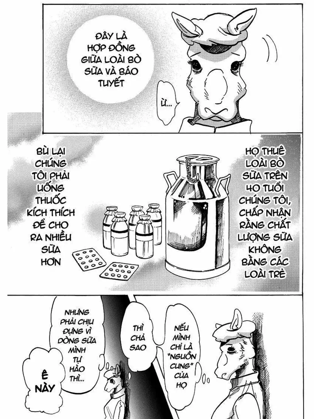 Truyện Tranh Bởi Vì Chúng Ta Đều Là Những Ngôi Sao - Beastars trang 10